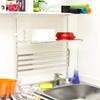 TAKUBO Takubo Draining Shelf Series, 2-Tier Tension Shelf, 60cm Wide, Silver, TP2-60