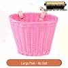 Retro Woven Front Basket for Children's Bicycles, Scooters, or Doll Strollers