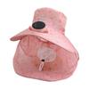 USB Charging Solar Fan Cap Anti-UV Cooling Fan Hat Women Sun Hat Fisherman Hat  Summer Season