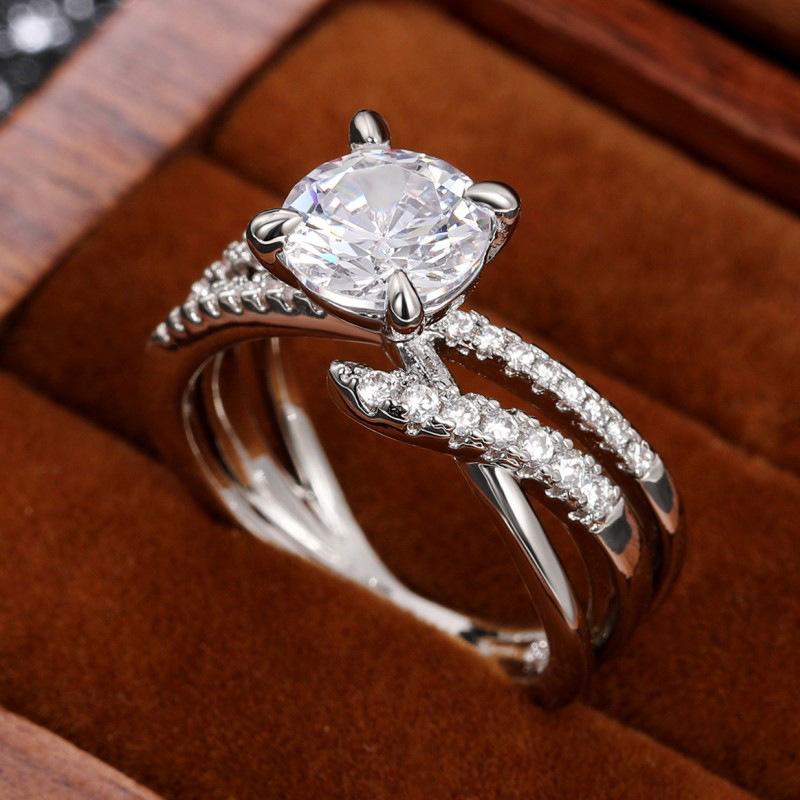 Fashion Ring, Heart On You, Cross Arm Ring, Fight Xixi
