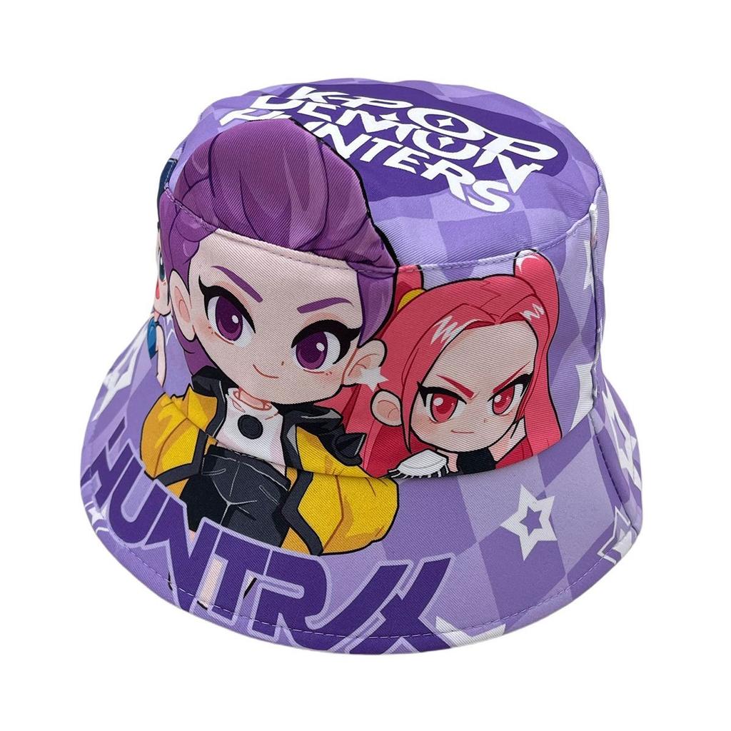 Adorable Child Witch Girl Group KPOP 3D Fishing Hat for Spring Girls Sunscreen Hat