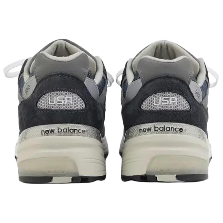 New Balance 992 Made In USA Navy Unisex Sneakers Blue U992NY