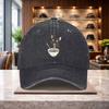 Black Cat Eating Ramen Baseball Cap Unisex Casual Cotton Adjustable Graphic Print Hat
