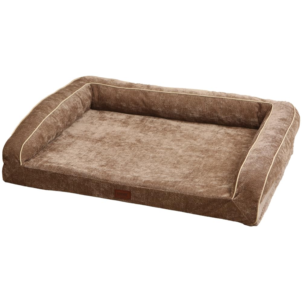 

EMME Dog Шениль Мягкий Диван для Домашних Животных для Маленьких и Средних и Подушка для Домашних Животных Подбородок Внутренняя Кровать для Домашних Животных для Кошек и Пожилых и Включает Пушистую Подушку и Съемный