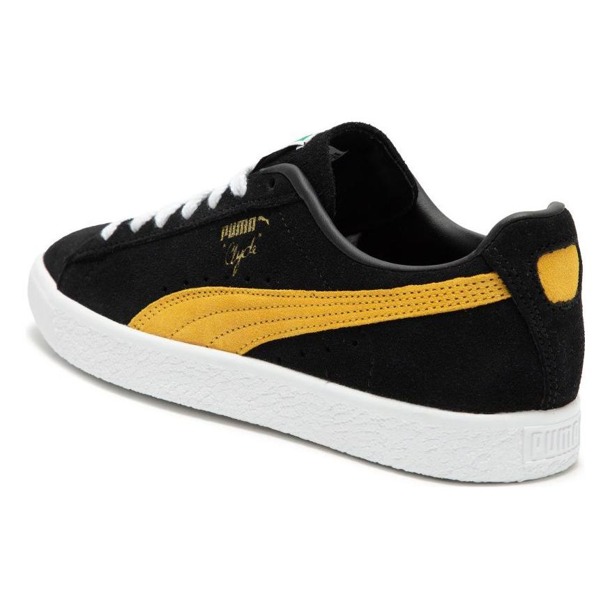 Puma Clyde OG Black Yellow Unisex Sneakers 391962-05