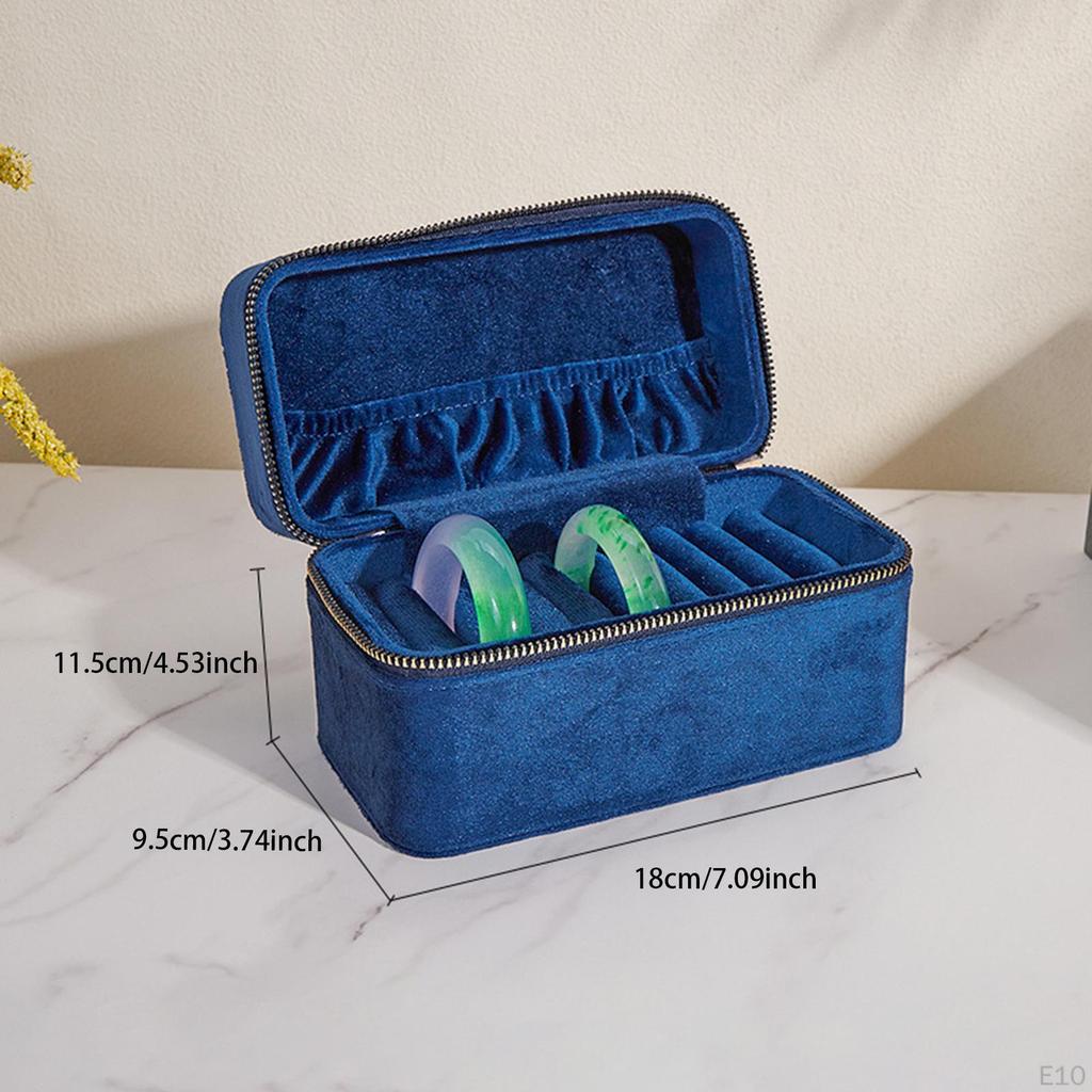 Bangle Holder Storage Box Jewelry Organizer for Watches Display Case at Home Dresser