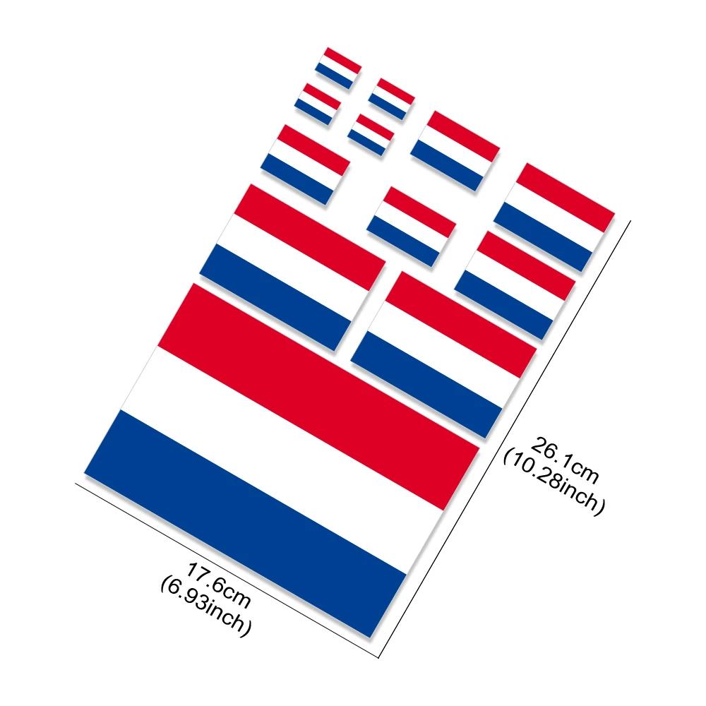 

Dutch Flag Car Creative Stickers Windshield Vinyl Waterproof Decals Auto Motorcycle Body Bumper Laptop Styling Decor Accessories