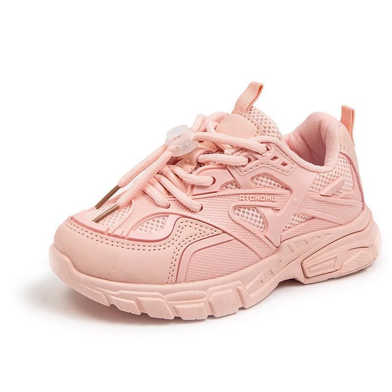 Student Sports Net Shoes Girls Spring Summer Autumn New Children's Daddy Shoes Casual Little White Shoes Teen Boys