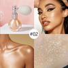 Polarized Diamond Shine Sparkling Glitter Body Highlighter Powder - Chameleon Fragrance for Bridal Makeup and Everyday Use For Music Festival