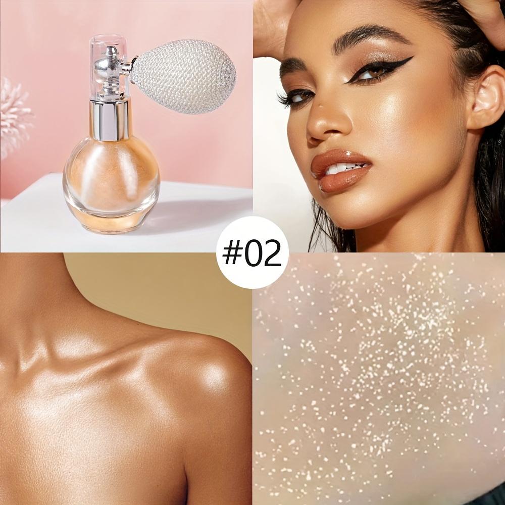Polarized Diamond Shine Sparkling Glitter Body Highlighter Powder - Chameleon Fragrance for Bridal Makeup and Everyday Use For Music Festival