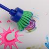 4pcs/set DIY Children Painting Sponge Brush Rotation Sponge Head Brush