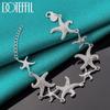 Charmantes Seestern-Armband, Geburtstagsgeschenk, Silber, Modeschmuck