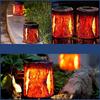 Lampes torches à flamme vacillante, éclairage paysager à énergie solaire pour décoration de jardin et de Patio