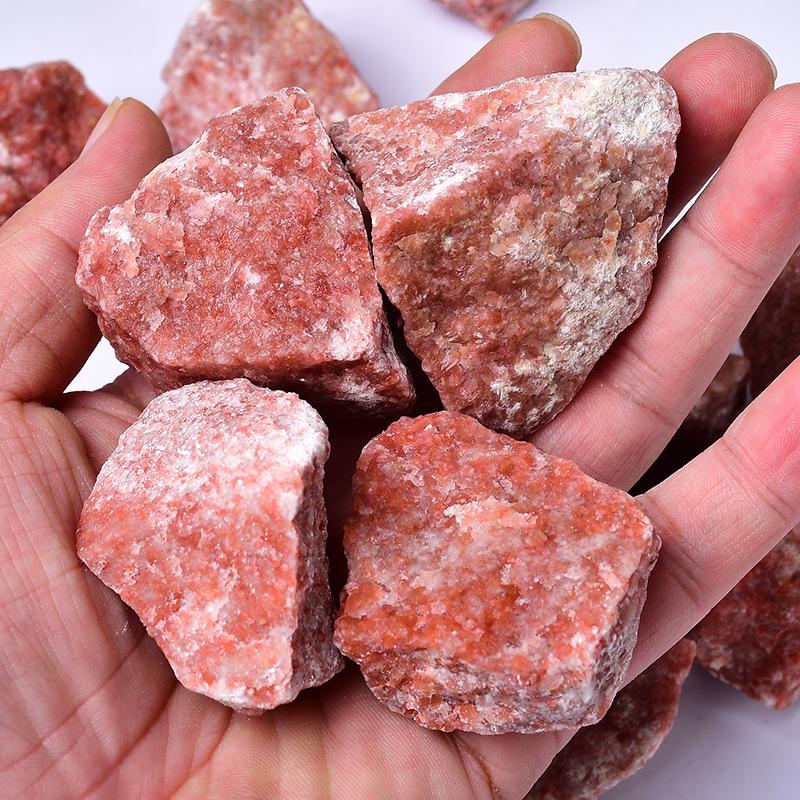 Sunstone Aroma Diffuser Stone – Natural Raw Crystal Ornament for Home Decor