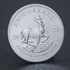 Kruger coin, deer, silver plated, South African commemorative medal, commemorative coin, 2022-2026
