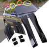 1set Roof Rack Rails End Cap for Hyundai Tucson 2004-2008 Roof Rack Leg Cover Roof Rack Bar Rail End Protection Cover Shell