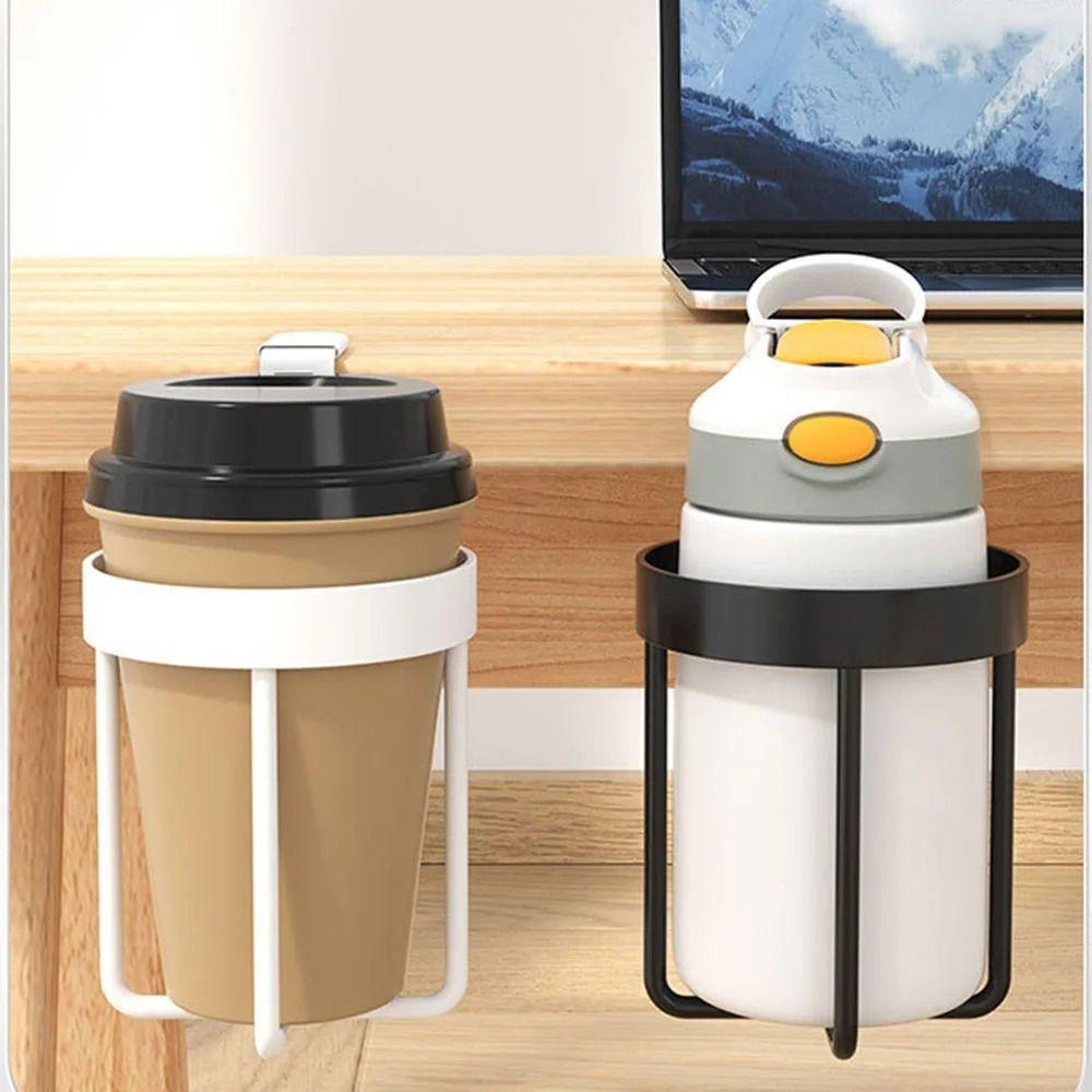 Waterproof Desktop Mug Rack 2 In 1 Cup Hanging Storage Holder  Office Accessories