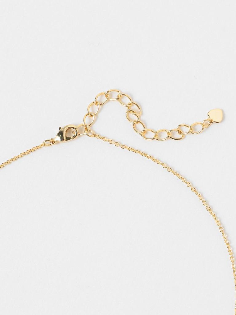 Ray BEAMS Petite Epo Heart Necklace, Women's, Gold