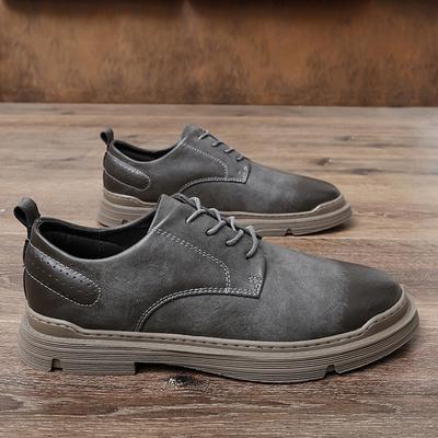 Mode Neue Luxusmarke Schnür-Oxfords für Herren Schuhe Heißer Verkauf Allround Herren Freizeitschuhe Echtes Leder Männlich Bequemer Laufschuh
