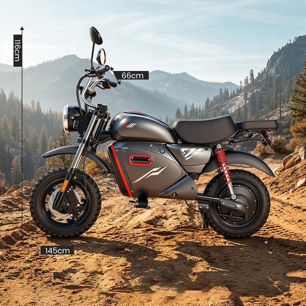 Elektromotorräder Motocykl elektryczny für Erwachsene 2000W, Stadttauglich, Reichweite bis zu 90 km, NFC