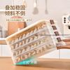 Food-Grade Dumpling Storage Container for Fridge Freezer-Safe Tray for Dumplings Wontons Fresh-Keeping Box for Ravioli