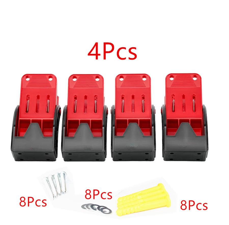 4Pcs JF-1072 Rubber Pad Hook