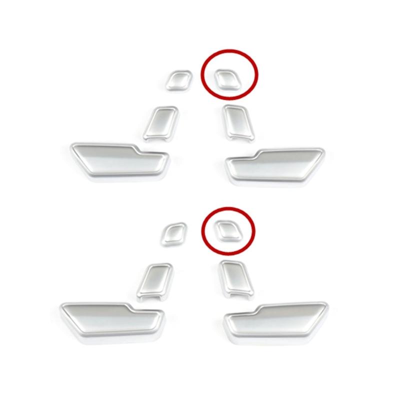 Compatible-for E-Class W204 W205 W212 W218 X204 X166 GLK ML X156 C117 Car Seat Adjust Memory Unlock Button Cover Sticker