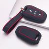 Key Fob Cover for Peugeot 3008 5008 208 308 408 508 4008 C3 with Keychain Anti-Scratch Surface Shockproof Structure Soft Grip Texture