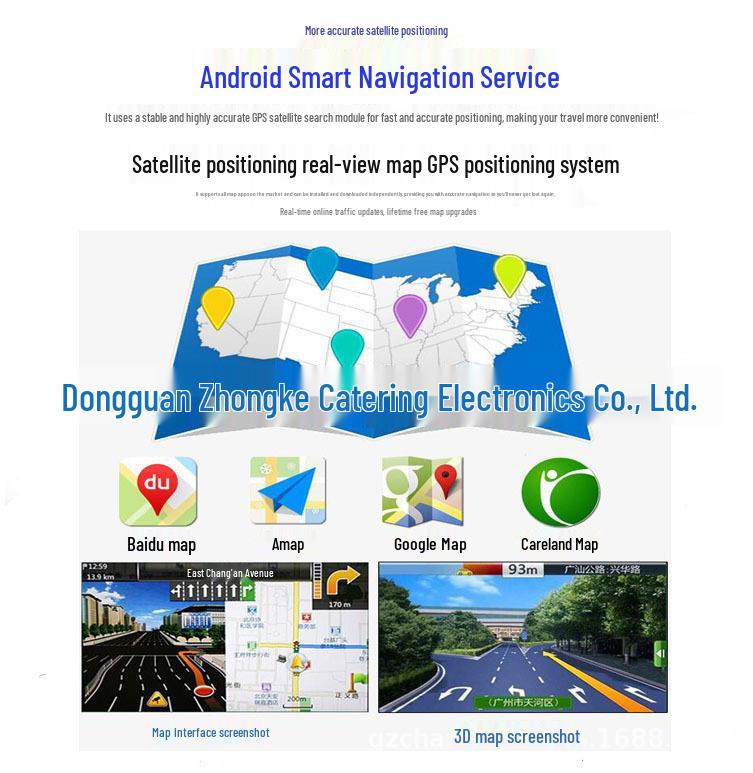 12.1-Inch Smart Navigation Screen with CarPlay for Older Runners