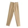Women's High Waist Straight Leg Pants Double Layer Thick Four-Way Stretch Casual Trousers 35 Colors