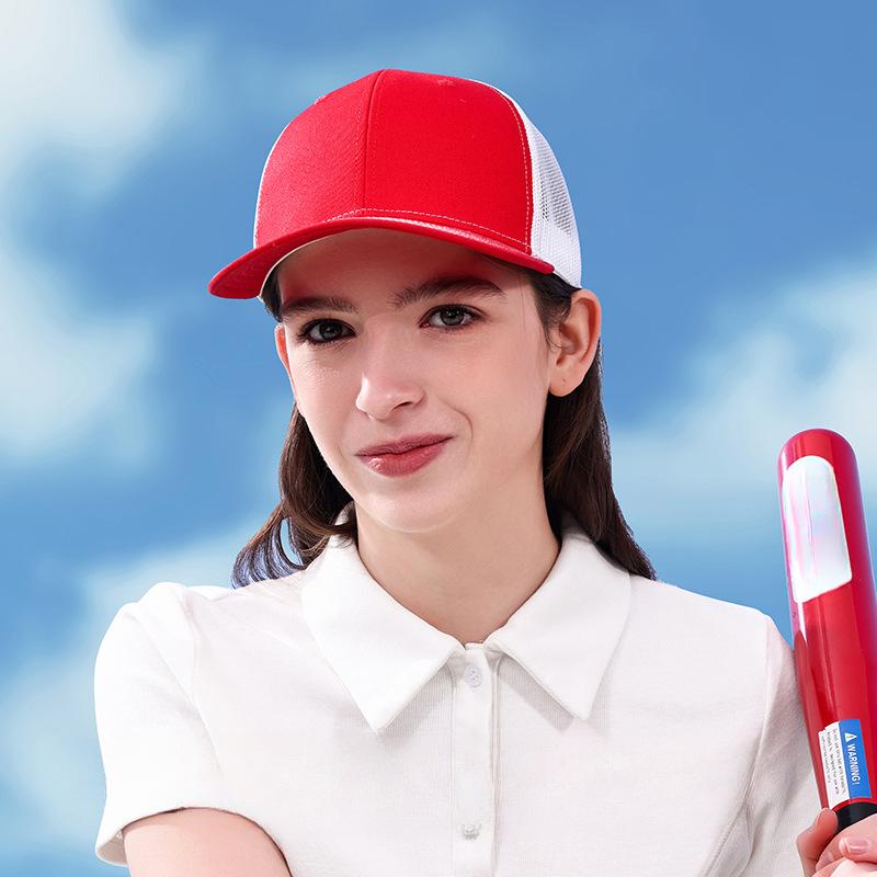 Baseball Cap Men Outdoor Sports Breathable Net Hat Women Fashion Color Block Sun Protection Baseball Cap
