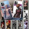 One P-Punch-Man Garou Phone Case Cover for iPhone 11 12 13 Mini 14 15 Plus 16 Pro Max 17 Air 7 8 + SE Art Customized Fundas 11 1