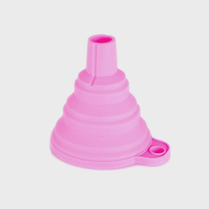 Mini Foldable Silicone Funnel - Telescopic Kitchen Oil Pourer for Household Liquid Filling