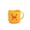 2026 New Cartoon Duck Plastic Children's Toothbrush Cup Creative Round Shape Wash Cup for Kids Drinking Water KTY