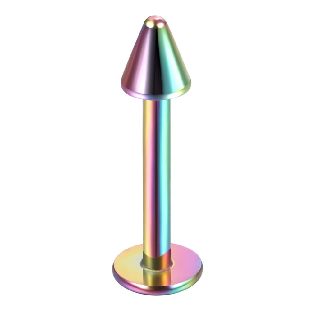 1PC G23 Titanium Spike Labret Piercing Lip Monroe Stud Nose Orelha Ear Cartilage Tragus Helix Piercing Punk Body Jewelry 16G