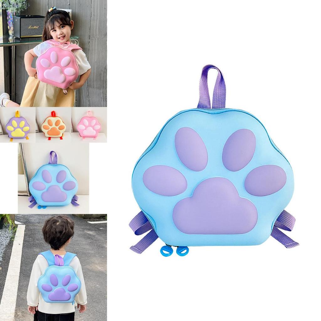 Cute Animal Pattern Kids Backpack With Breathable Design For Preschool And Kindergarten Use