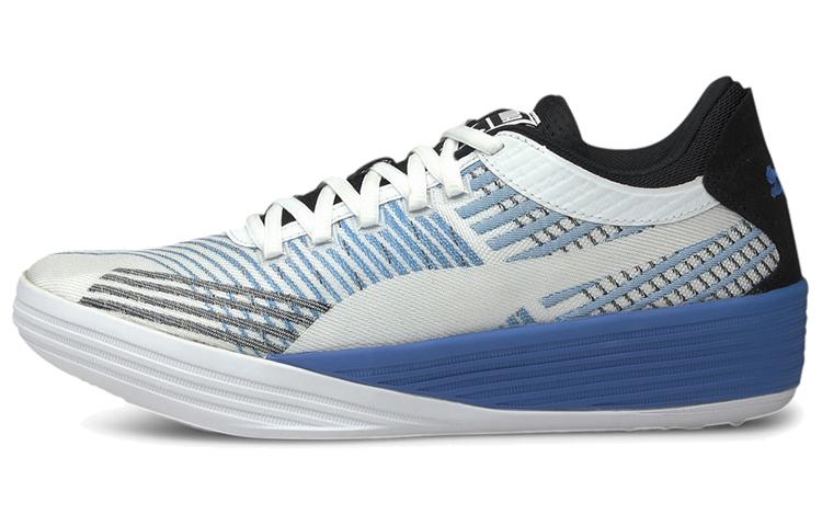 PUMA Clyde All Pro Black White Blue 194039-06 42.5