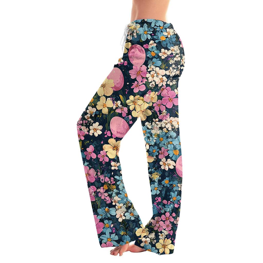 Women's Fashion Loose Casual Printed Casual Pants