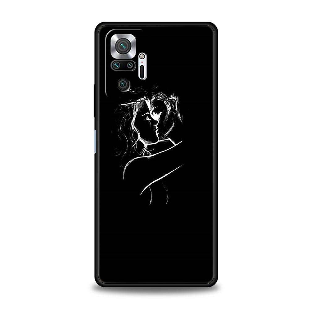 

Абстрактна лінія Сексуальна пара Тіло Чохол для телефону для Redmi 13C 10C Note 13 12 10 11 Pro Plus 7 8T K40 K50 Gaming Pro М який чохол for Redmi K50 Pro