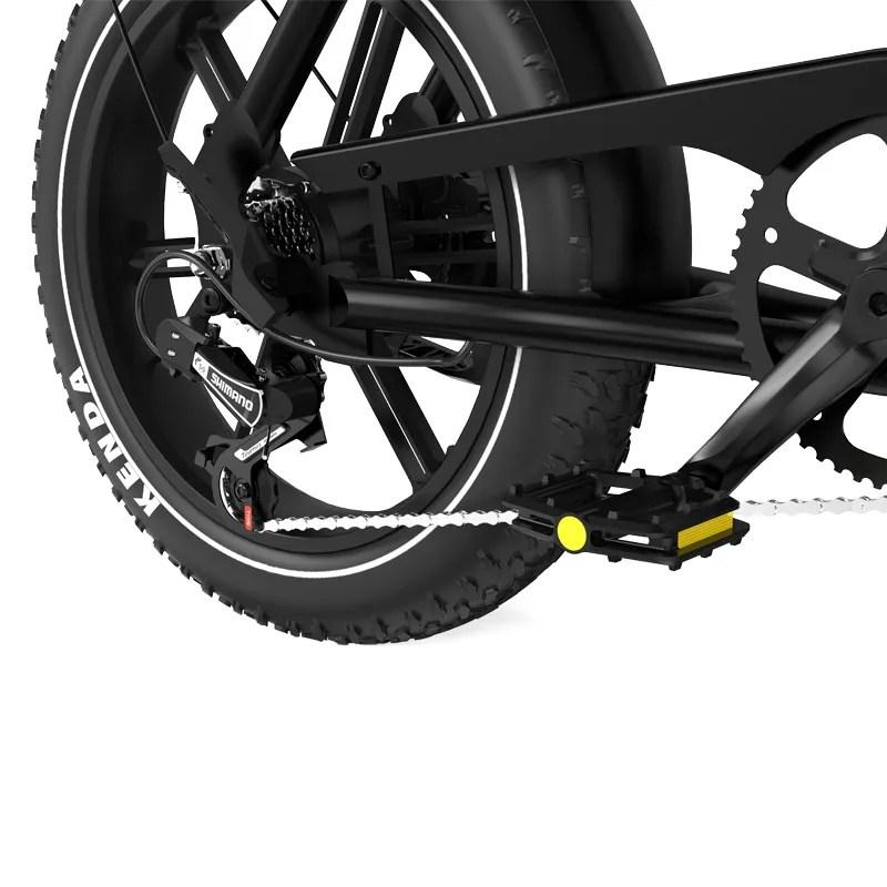 KOOLUX X9 Pro All-Terrain Electric Bike 48V15.6AH Dual Battery 750W Motor 20 Inch Fat Tires 180KM Max RangeElectric Bicycle