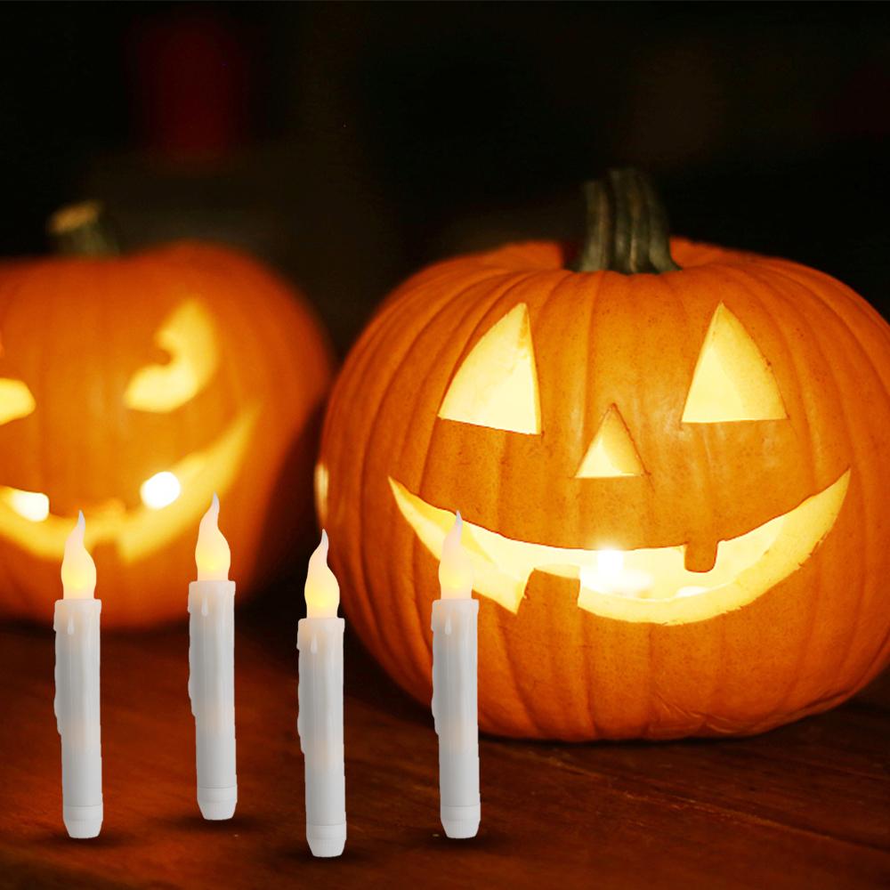 Flammenloses, kegelförmiges elektronisches Kerzenlicht