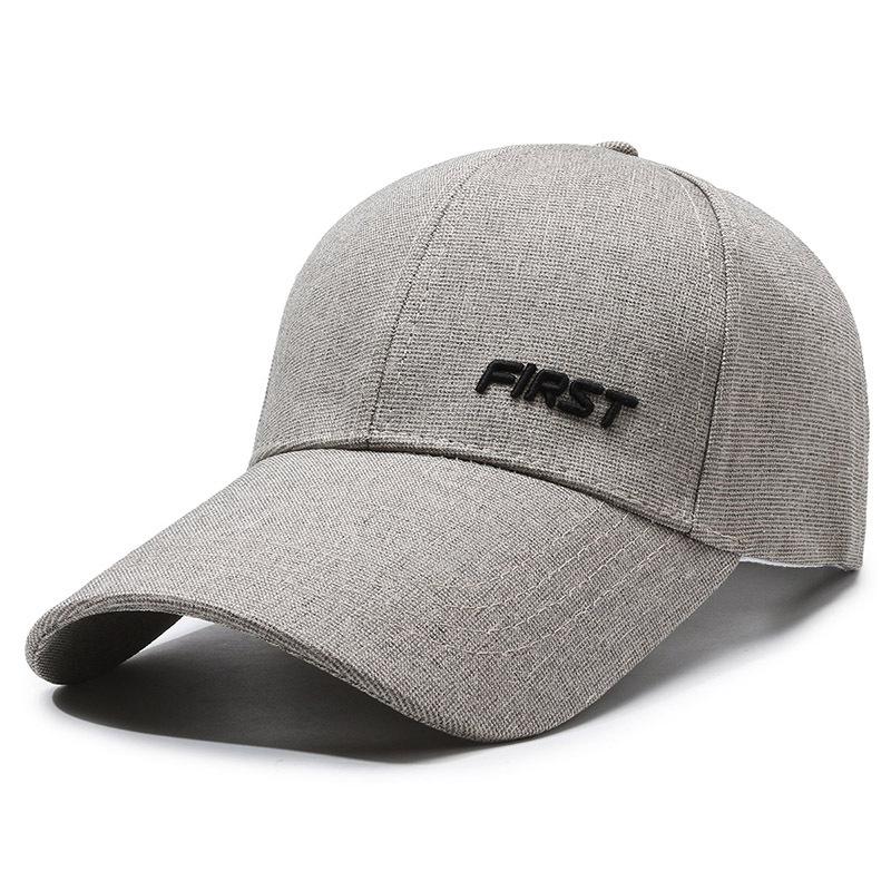

Весенне-осенняя уличная бейсбольная кепка с защитой от солнца, мужская кепка для рыбалки, спортивная солнцезащитная кепка светло-серый