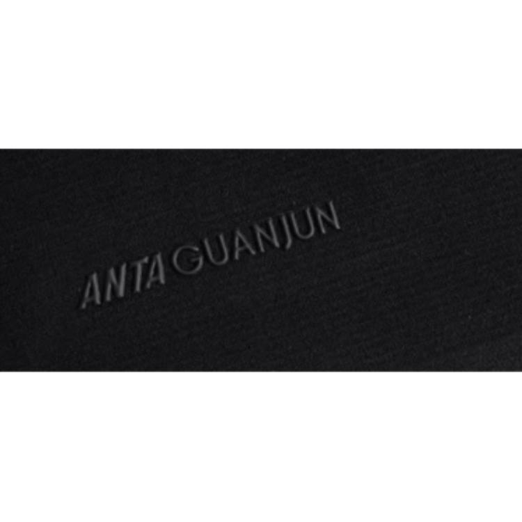 Anta Champion Outdoor Series Solid Color Breathable Versatile Short Sleeve T-Shirt Men Tops Basic-Black 152520121-4