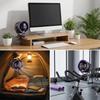 Long Lasting Battery Mini Fan Display Screen USB Fan Easy Carry Desktop Clip Fan  Office Use