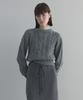 Dito Low Gauge Cable Pullover [Grey]