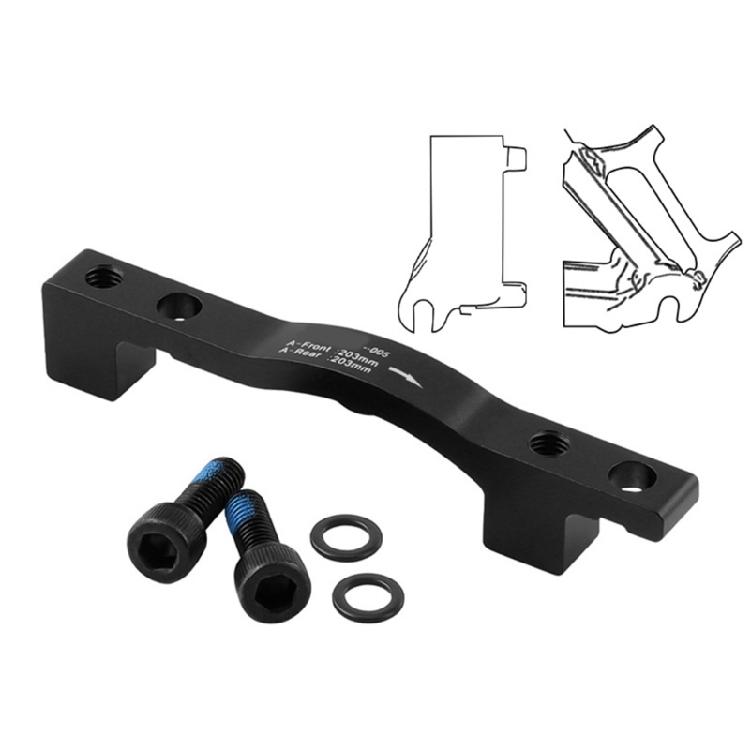 Premiums Aluminum Alloys Disc Brake Conversion Mount Reliability Adapter for Enhancing Cycling Safety