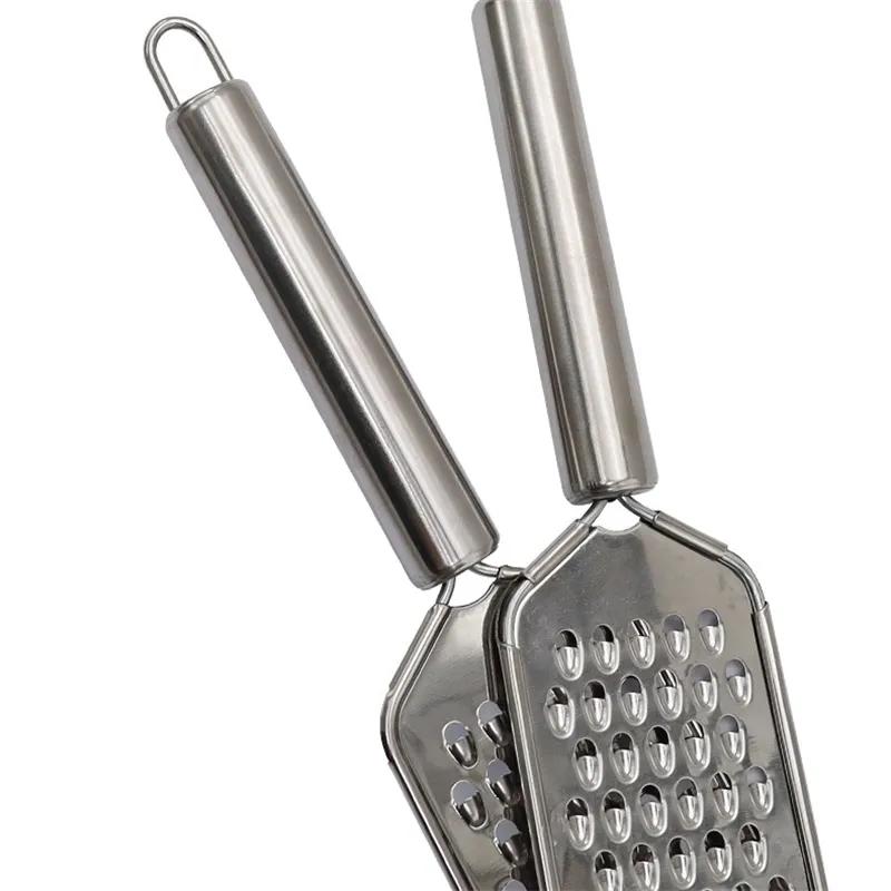 Cheese Grater Slicer Stainless Steel Medium Hole Cutter Graters Multifuntcion Kitchen Tool Gadget for Cheese Carrot Potato Ya811