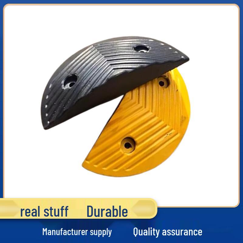 Lukun Rubber Speed Bump End Caps (Pair)