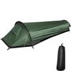 Tienda de campaña para una persona Ultraligera compacta Saco de dormir para exteriores Tienda de campaña Mochila impermeable de gran capacidad Funda para tienda de campaña
