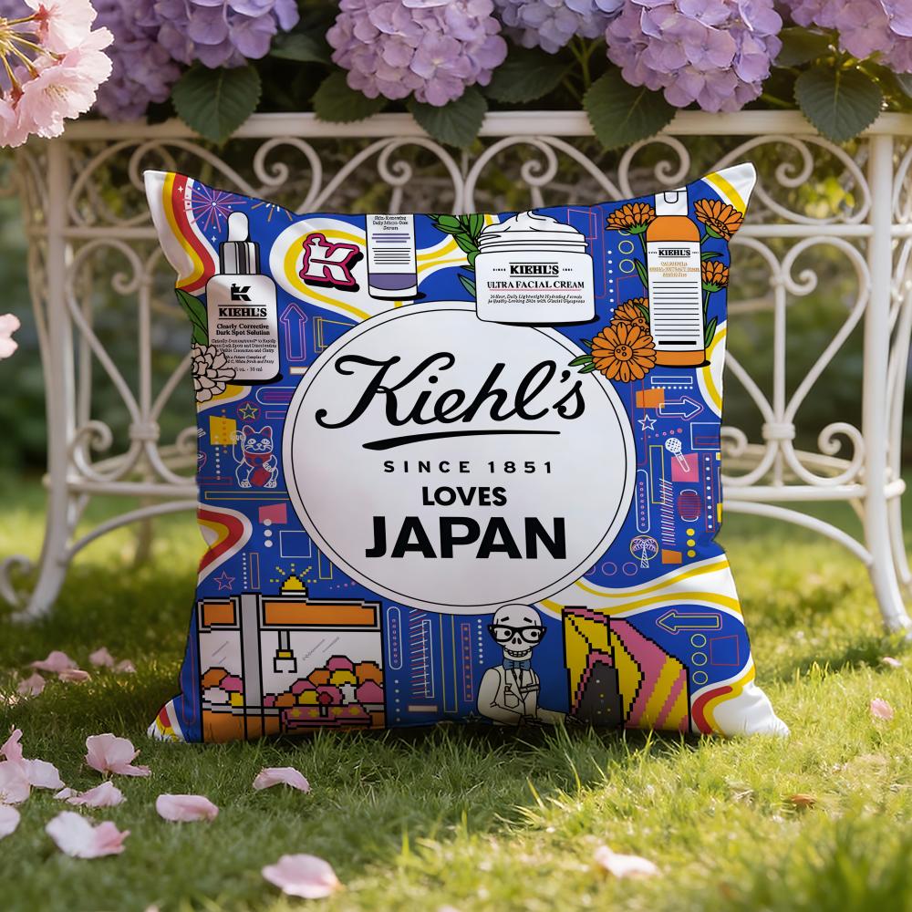 

K-Kiehl s Cushion Cover Home & Car Dual-Scene Pillow Cover: Reversible for Premium Comfort 30cmx30cm